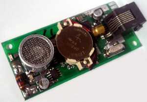 ultrasonic RFID position receiver with sio